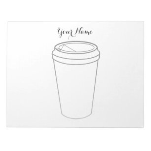 Coffee Cup (Paper To-Go) Notepad