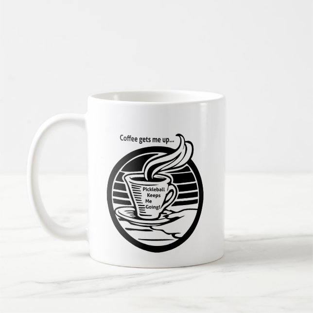 Coffee Cup Pickleball (Left)