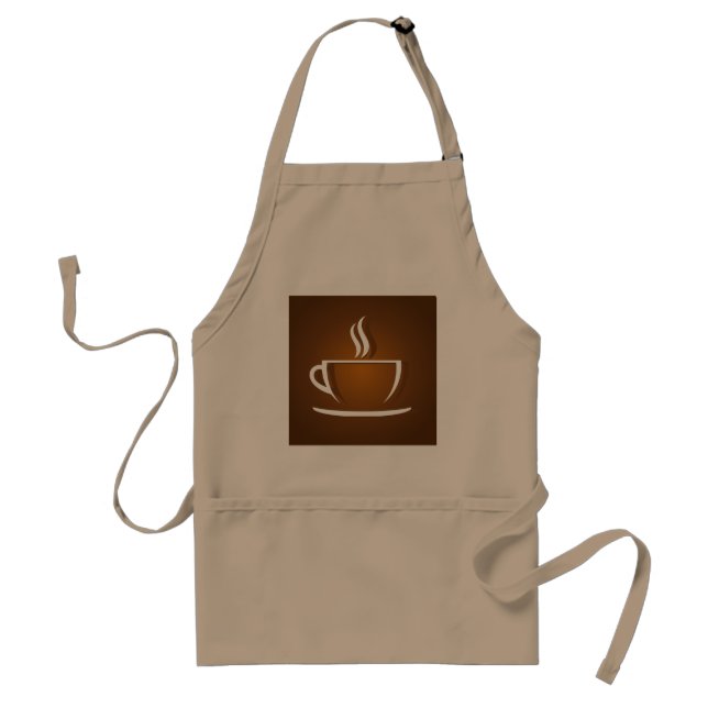 Coffee cup standard apron (Front)
