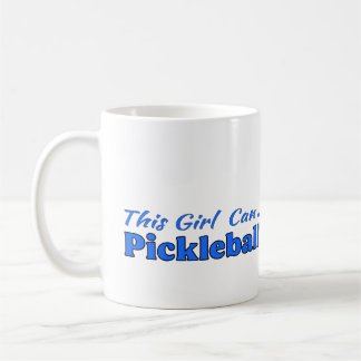 Coffee Cup: This Girl Can Pickleball Mug