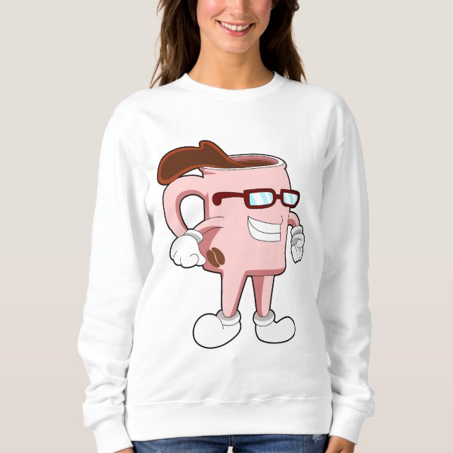 Coffee cup with Coffee Sweatshirt (Front)