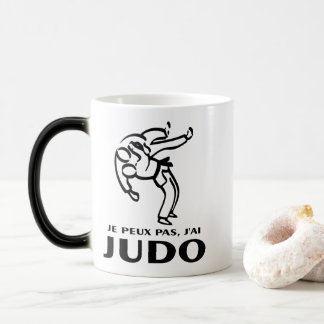 Coffee cup with Judo motif