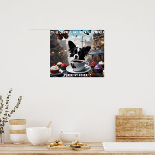 Coffee, Cupcakes, and the Papillon Murder Mystery Poster