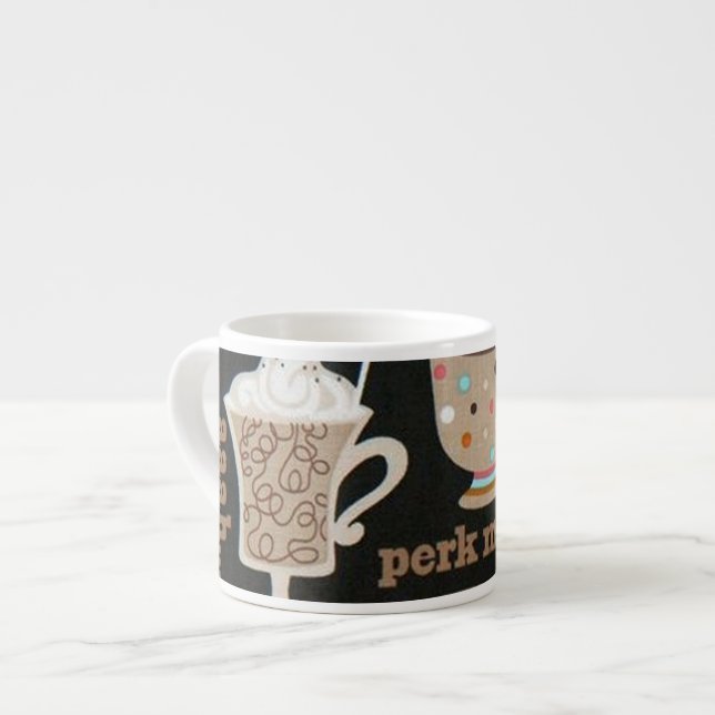 Coffee Cups Cafe Espresso Mug (Front Left)