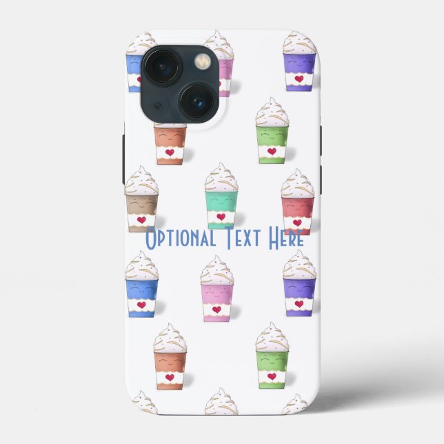Coffee Cups in Full Colours  Case-Mate iPhone Case (Back)