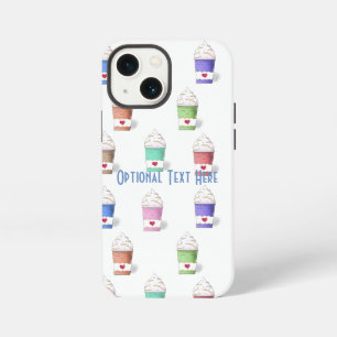 Coffee Cups in Full Colours iPhone 13 Mini Case