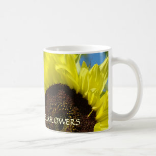 COFFEE CUPS Sunflowers Gift Mugs Sun Flower Floral