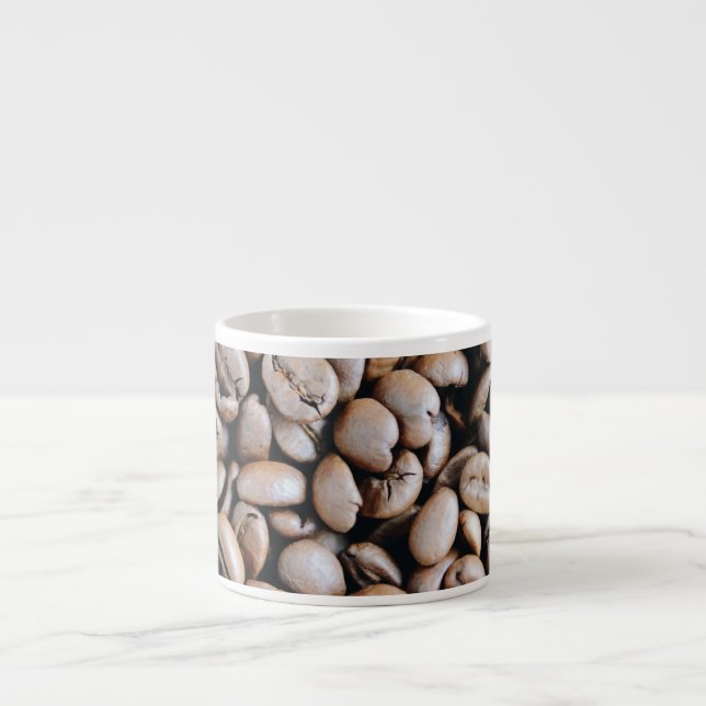 Coffee Custom Photo Espresso Cup (Front)