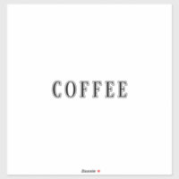 Coffee Custom Text Simple Party Event Cool