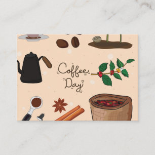 Coffee day enclosure card