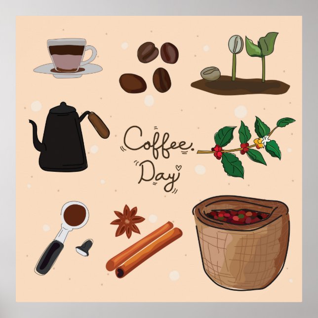  Coffee day Poster (Front)
