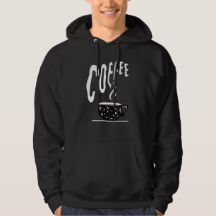 Coffee Decorative Typography  Hoodie