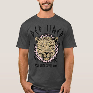 Coffee Def Tired Retro Vintage Design for Women T-Shirt