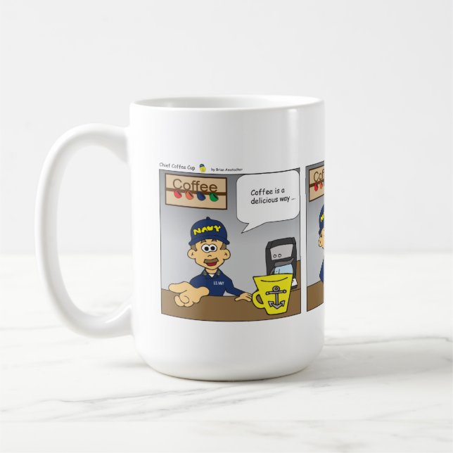 Coffee Delicious Mug (Left)