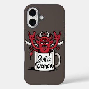 Coffee Demon iPhone 16 Case