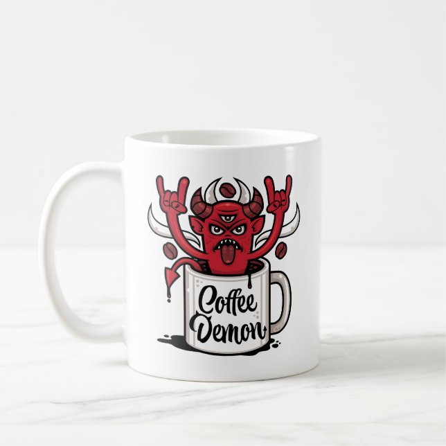Coffee Demon Mug (Left)