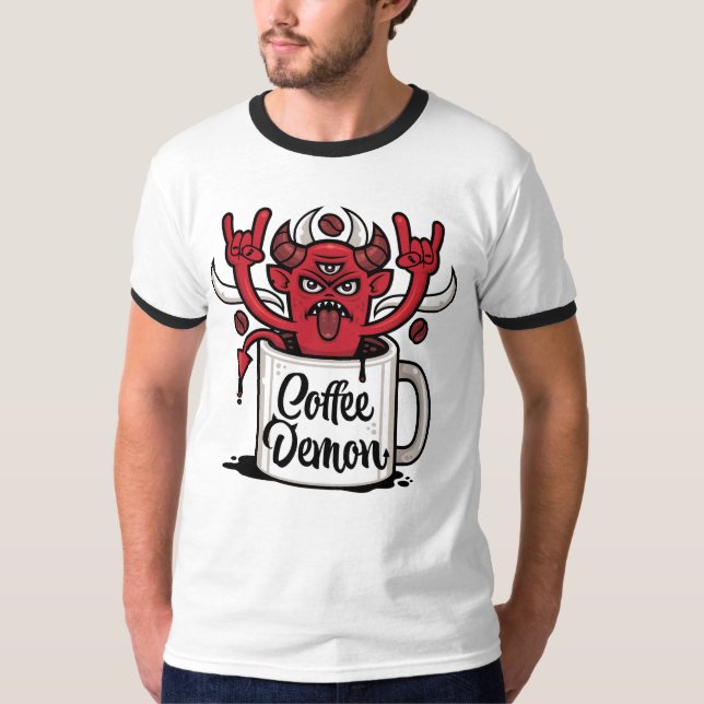 Coffee Demon T-Shirt (Front)