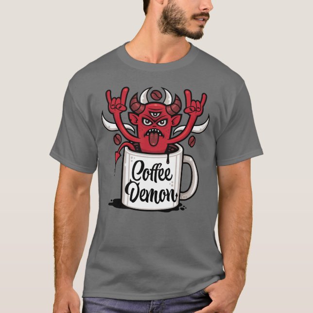 Coffee Demon T-Shirt (Front)