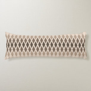Coffee Diamond Ombre Body Cushion