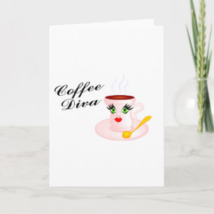 Coffee Diva Holiday Card