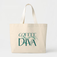 Coffee Diva Jumbo tote