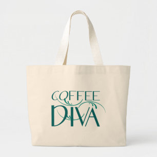 Coffee Diva Jumbo tote