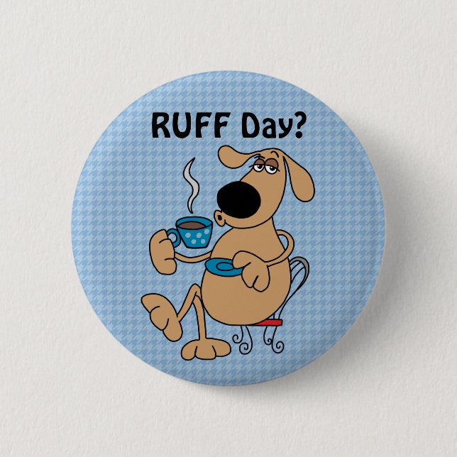 Coffee Dog Button (Front)