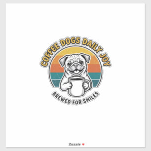 Coffee Dog Shirt Vintage Engraved Pup Mug Design_1