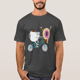 Coffee doughnut and bike T-Shirt