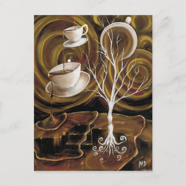 Coffee dreams postcard (Front)