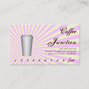 Coffee Drink Punch / Loyalty Card
