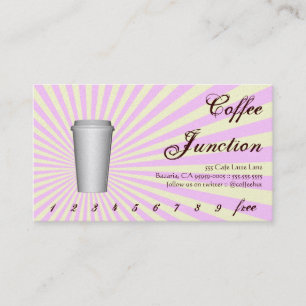 Coffee Drink Punch / Loyalty Card
