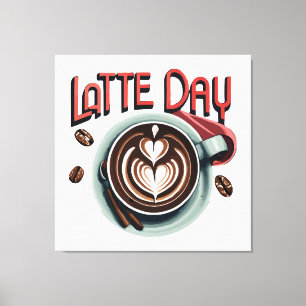 Coffee Drinks Canvas Print