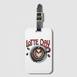 Coffee Drinks Luggage Tag