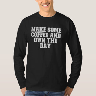 Coffee Drinks Mum Graphic 2022 Latte Quote Mum Mam T-Shirt