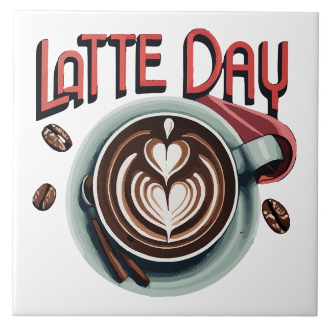 Coffee Drinks Tile (Front)