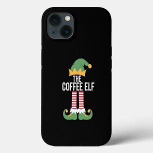 Coffee Elf Family Matching Group Christmas iPhone 13 Case