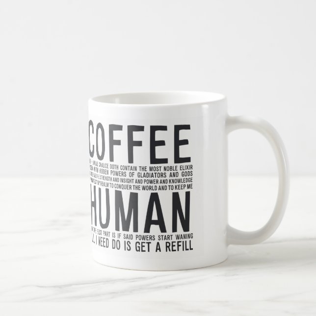 Coffee elixir gladiator power strength MA019 Mug (Right)