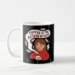 COFFEE ELIXIR QUOTE MUG