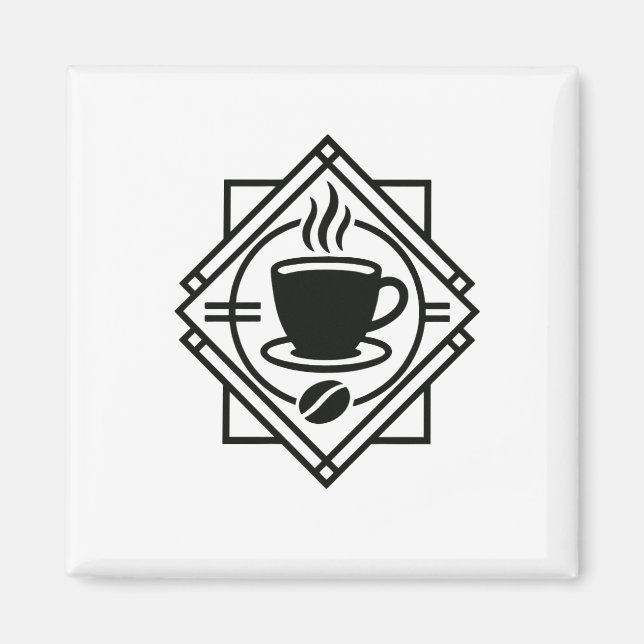 Coffee Emblem Magnet  (Front)