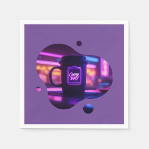 coffee every day napkin