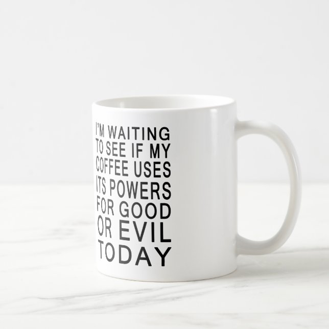 Coffee Evil or Good Mug (Right)