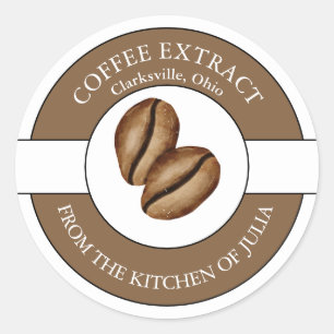 Coffee Extract Label 