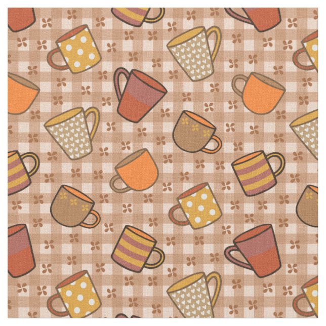Coffee Fabric (Close Up)