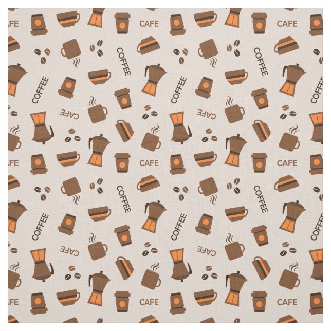 Coffee Fabric (Swatch)