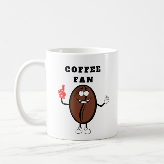 Coffee Fan #1 Mug (Left)
