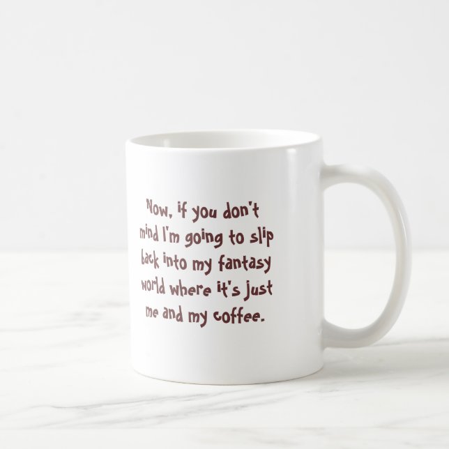 Coffee Fantasy World - Customised Mug (Right)