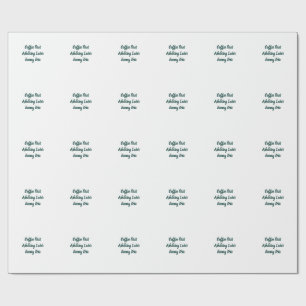Coffee First Adulting Later Funny Tote Bag Wrapping Paper