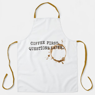 Coffee First Apron