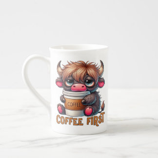 Coffee First Bone China Mug
